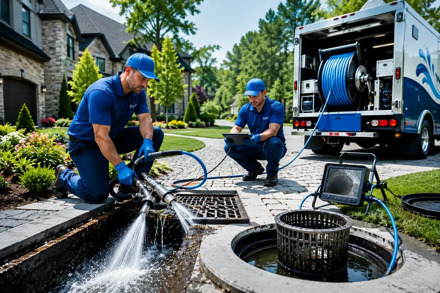 Local outdoor drain cleaning professionals in Weston, MI